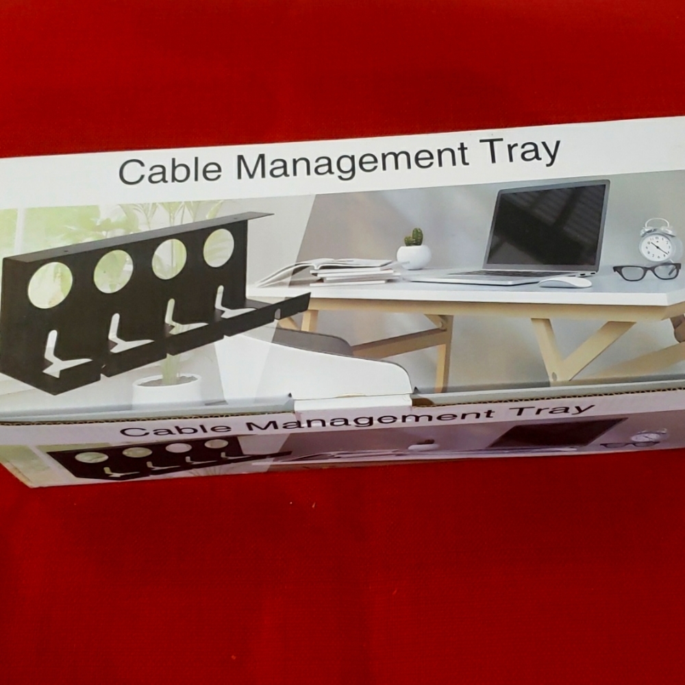 Cable management tray